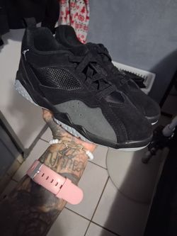 Air Jordan Low-Top Black Sneakers