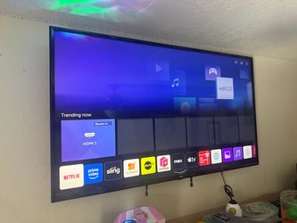 LG 55 inch flat screen with wall Mount