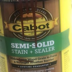3 Gallons of Stain & Sealer 