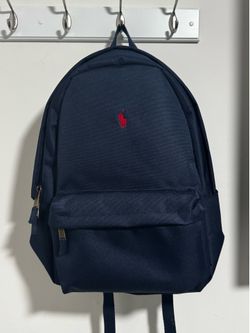 Navy Blue Polo Ralph Lauren Backpack