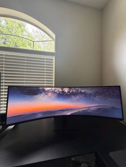 Samsung 49" Odyssey G9 Curved Gaming Monitor (5120x1440, 240Hz, 1ms)