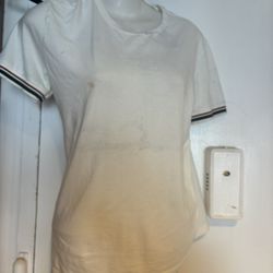 Gucci tee shirt logo top signature sleeves blouse top striped logo y2k designer