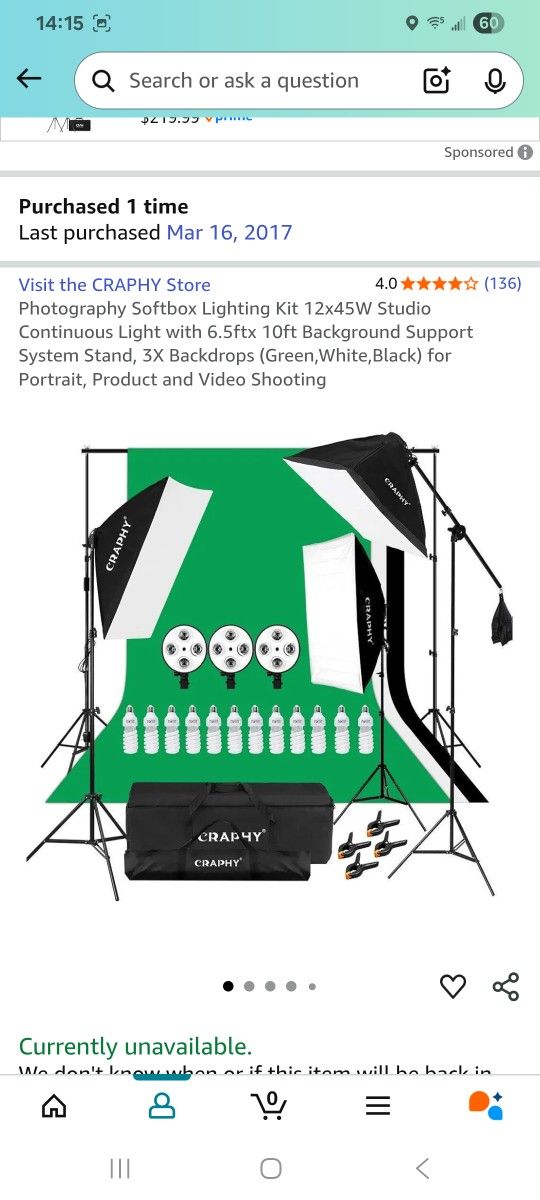 Photography Lighting And Reflector Kit Brand New