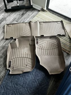 4pc Molded WeatherTech Floor liner Mats complete set RAV4 2006-2012 Tan