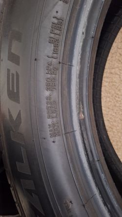 Used Car Tire – Max Load 750kg