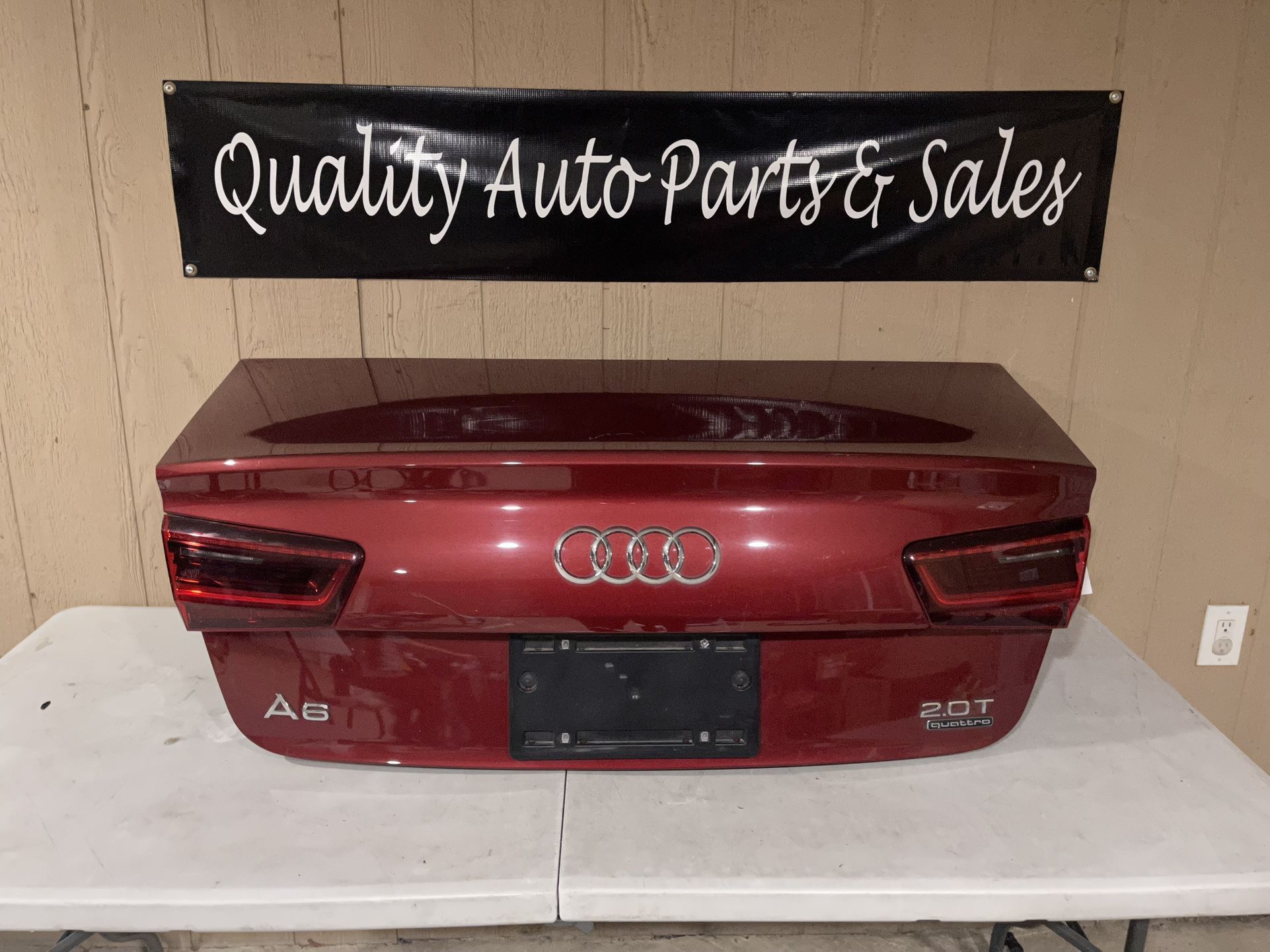 2012 2013 2014 2015 2016 2017 2018 Audi A6 Trunk