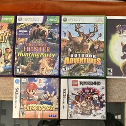 WII, XBOX 360 and DS GAMES