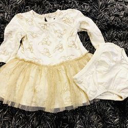 Baby Gap Disney Dumbo Dress 3-6 Months