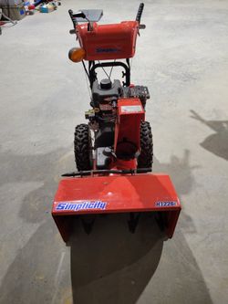 Simplicity Snowblower