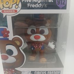 FUNKO POP! GAMES #912 CIRCUS FREDDY Vinyl Figure 