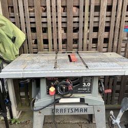 Craftsman Table Saw