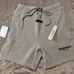 NEW Fear of God Essentials Dark Oatmeal Shorts (Size XS, S, L) 100% Authentic ✅ 
