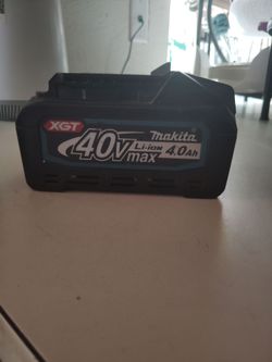 Makita XGT 40v Max
