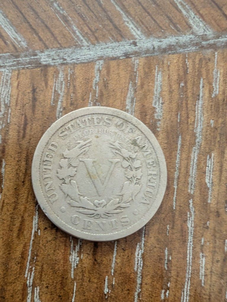 1891 Rare Liberty Nickel Coin
