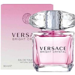Versace Bright Crystal Perfume 90ml New!