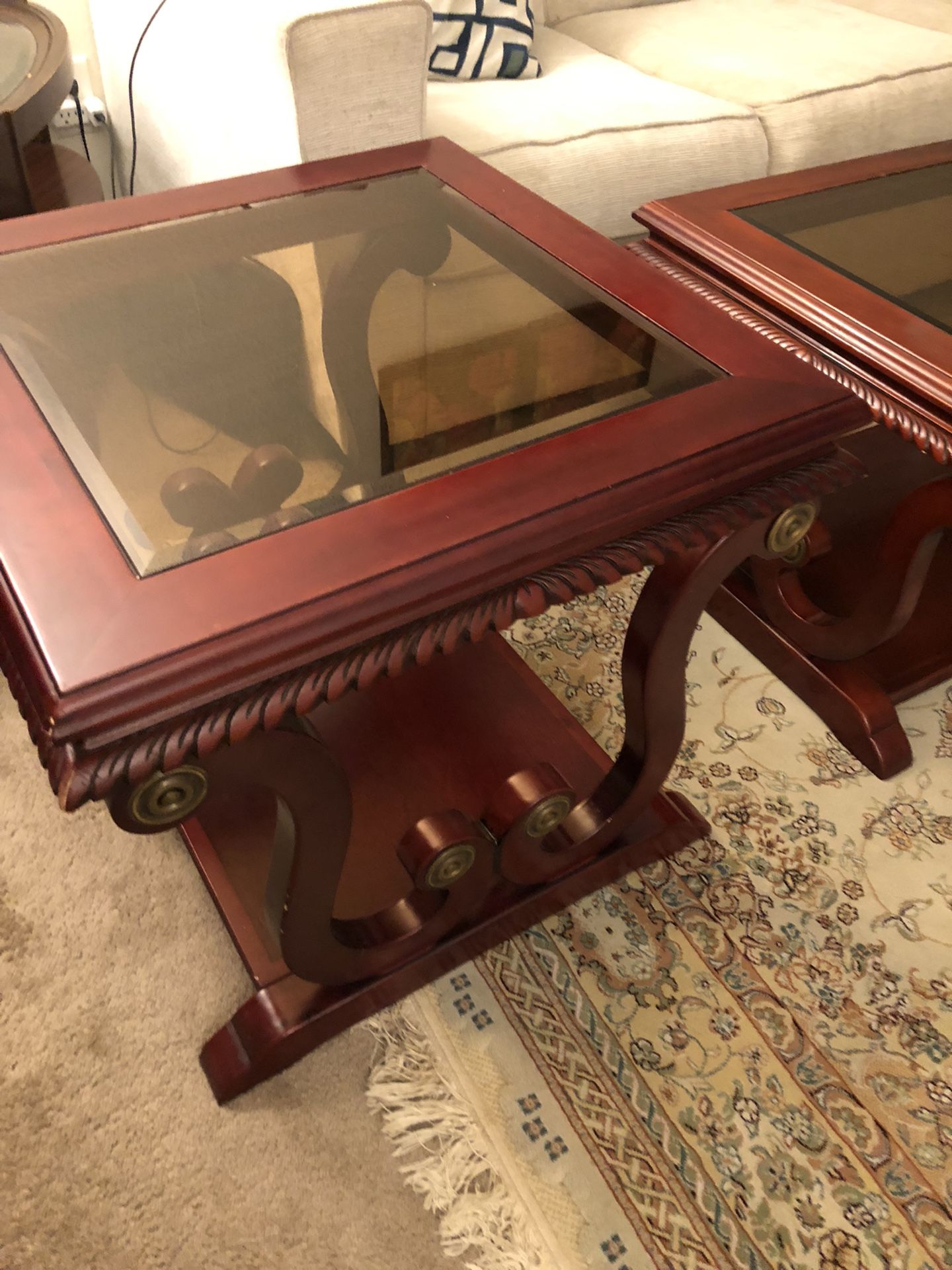 Middle Eastern Dining Table + Smaller Table