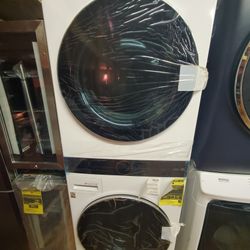 Gas LG Washer And Dryer New Side 27 White Ready To Deliver..$1499