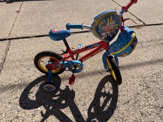 Paw Patrol Kids Bike with Training Wheels