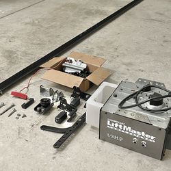 Liftmaster 1/3 hp chain garage door opener kit - needs sprocket replacement