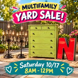 Community Yard Sale - Saturday 10/17