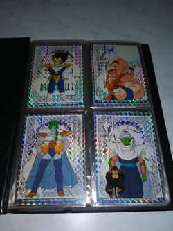 Dragon Ball Z collector cards