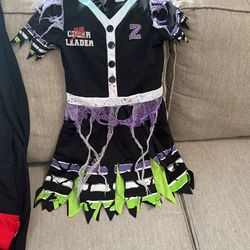 Girls Zombie Cheerleader Costume