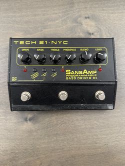 Sans Amp Tech 21 3 Way Programmable Overdrive