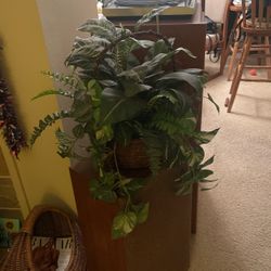 Artificial Plant In Basket