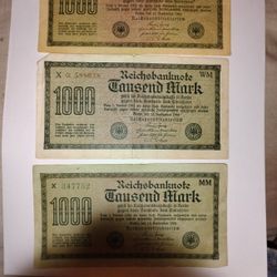 1(contact info removed) Reichsbanknote German