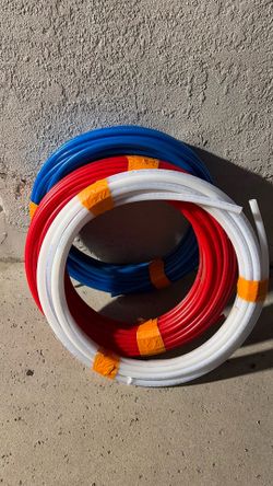 Pex 300’ red/blue ( Uponor unknown length) ALL / TODO