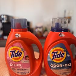 Tide Laundry Detergent - Ultra Downy & Odor + Oxi (2 bottles, 73 fl oz each, 52 loads) 11$ EACH