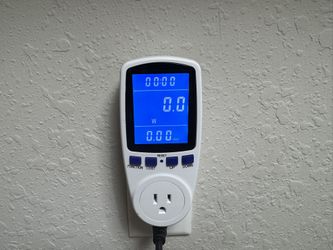 Upgraded Watt Power Meter Plug Home Electrical Usage Monitor Consumption, Energy Voltage Amps Kill Tester with Backlight, Overload Protection, 7 Modes