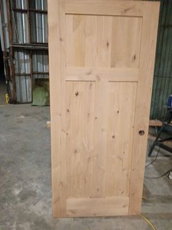 Solid Wood Interior Door Unfinished