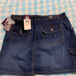 Short Skirt In Jeans New!