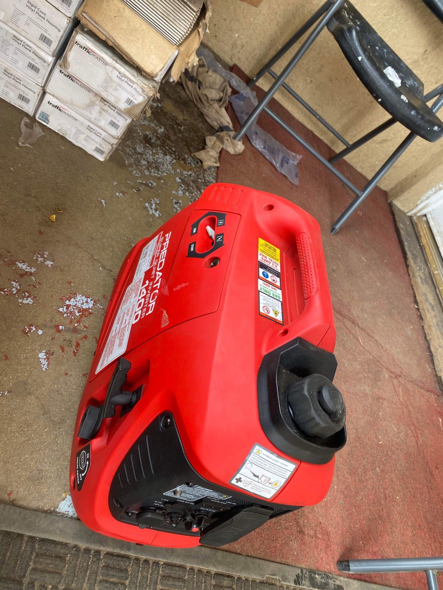 PREDATOR 1400 Watt SUPER QUIET Inverter Generator with CO SECURE Technology