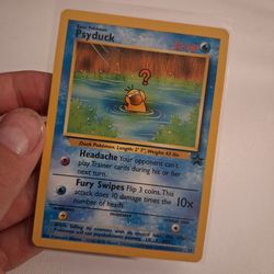 Psyduck promo Pokémon card
