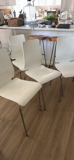 White chairs