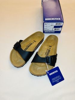 Birkenstock Madrid In Black - size 36 L 5.0
