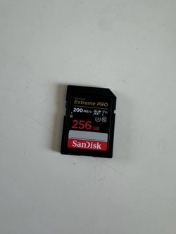 Sandisk extreme pro sdxc 256gb 200mbps