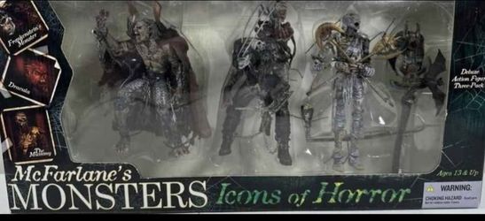 Spawn and McFarlane figures.