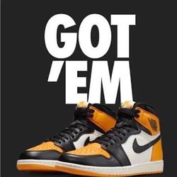 Jordan Taxi Retro 1  Brand New 