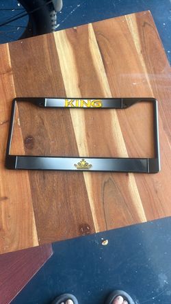 License plate frem