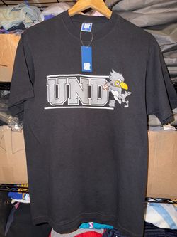Brand New Undftd Black / Silver Bird Football Graphic Tshirt Size Men’s Small NWT