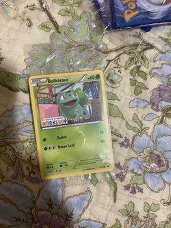 Pokémon Card  Bulbasaur Build-A-Bear Workshop Promo 1/18 2012 English 60 HP Basic