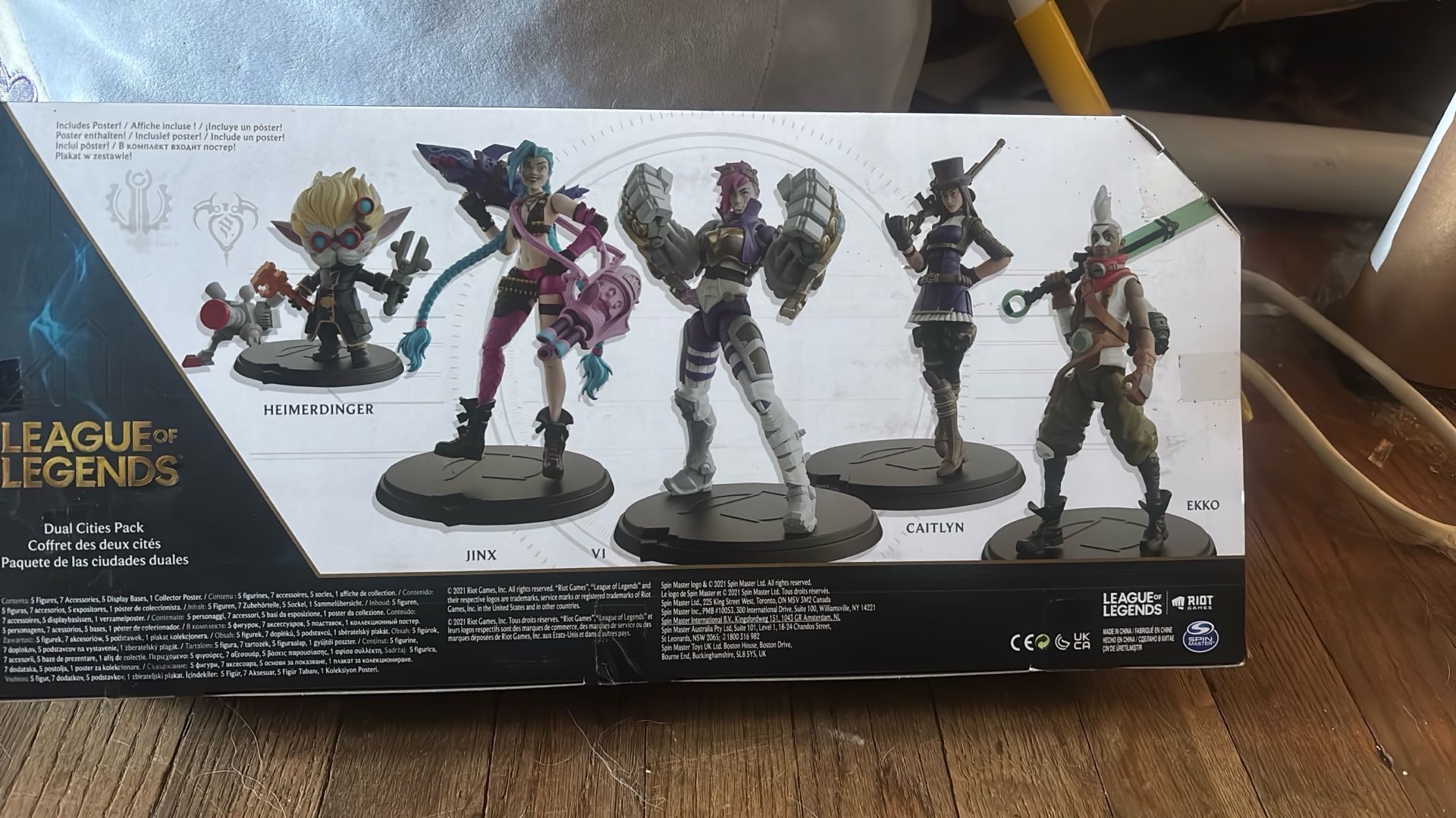 League Of Legends (Arcane) Champion Collection Figurines
