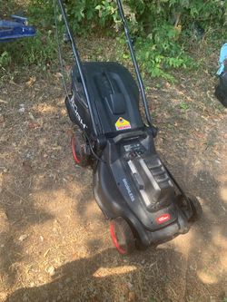 Lawn mower battery powered