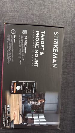 Strikeman Target & phone mount practice