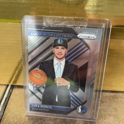 2018-19 Prizm Luck of The Lottery Luka Doncic RC #3