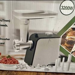 Electric Meat Grinder 3200W – Powerful & Versatile 💪 heavy duty