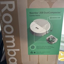 iRobot Roomba 208 DustCompactor Combo Robot Vacuum and Mop